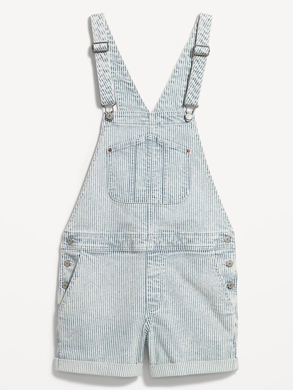 Women’s Stripped Overalls